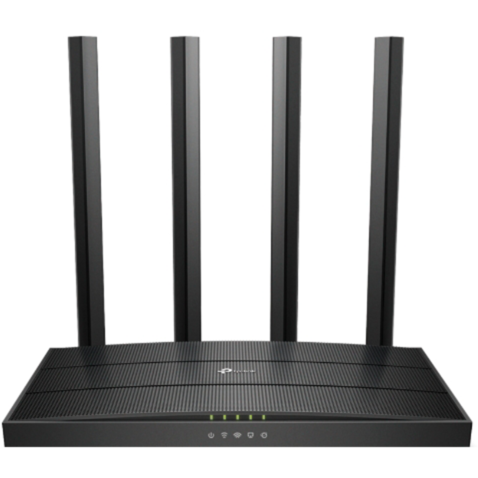 TP-Link Archer C6 V4.0 Router, schwarz
