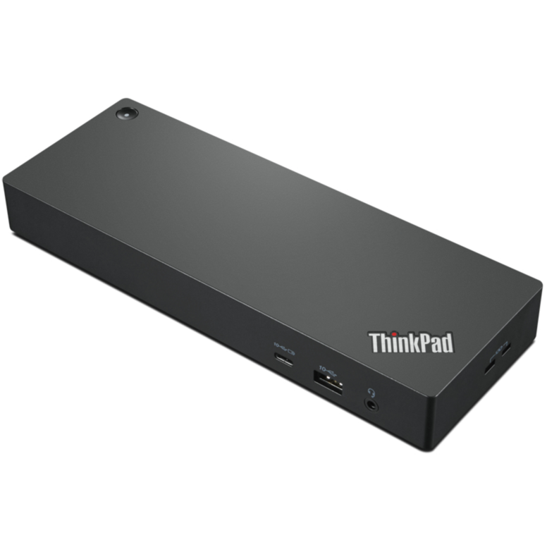Lenovo ThinkPad Thunderbolt 4 Workstation Dock Dockingstation, schwarz/rot