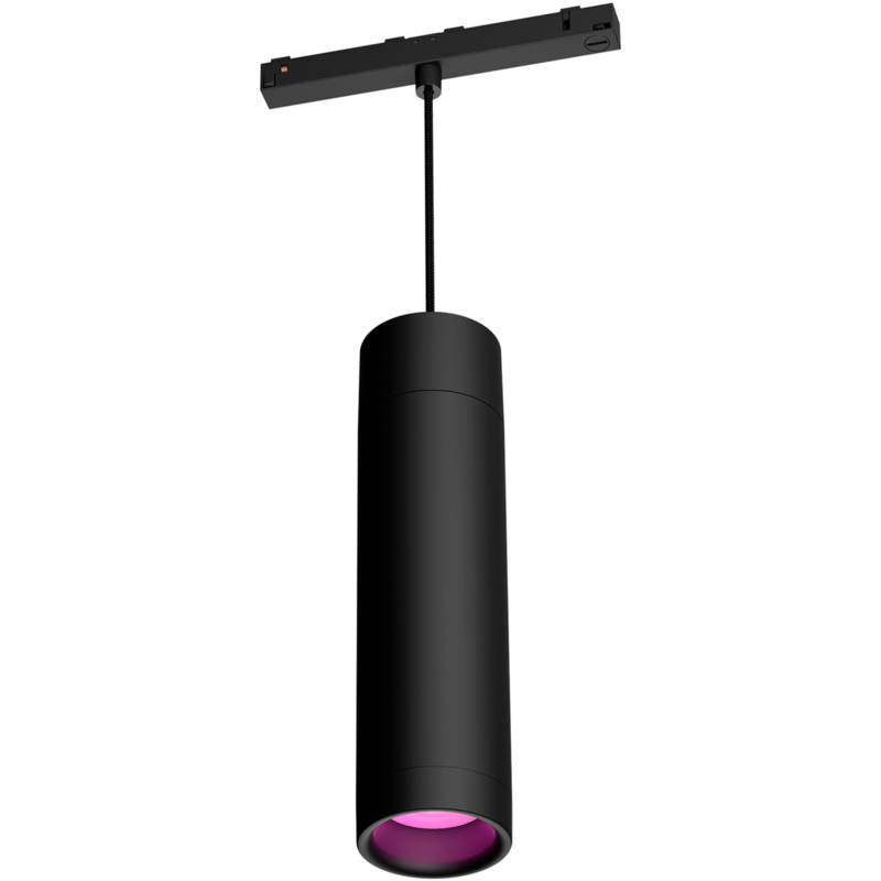Philips HUE Perifo Pendel-Zylinderleuchte Leuchte, schwarz