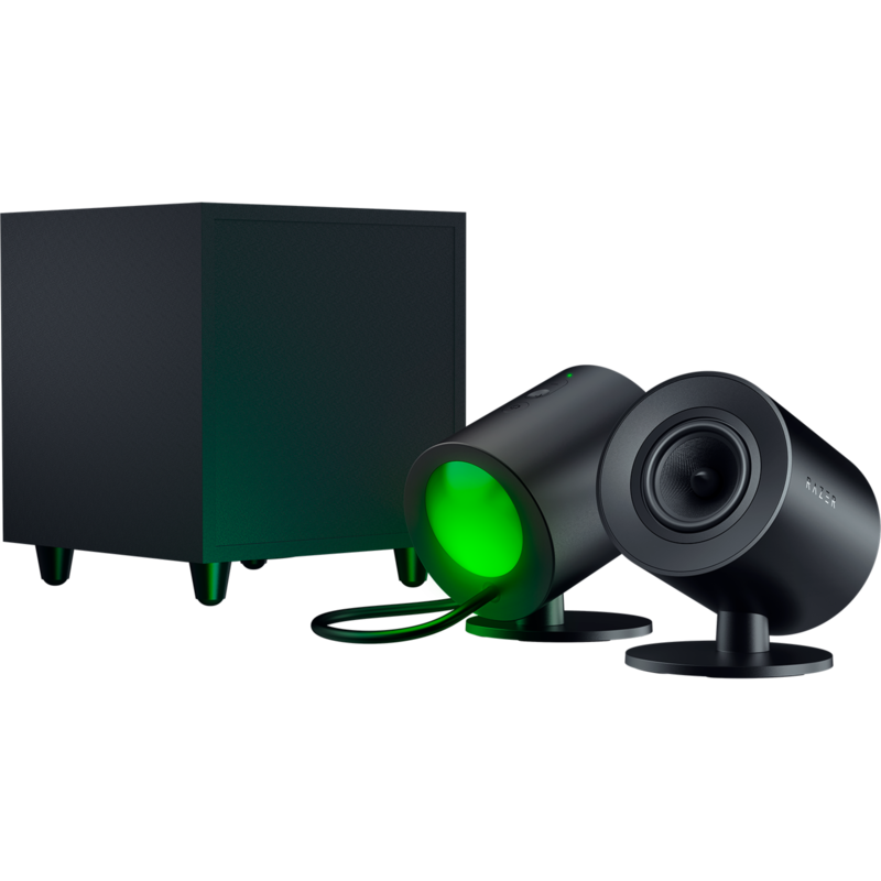 Razer Nommo V2 Lautsprecher, schwarz, USB, Bluetooth