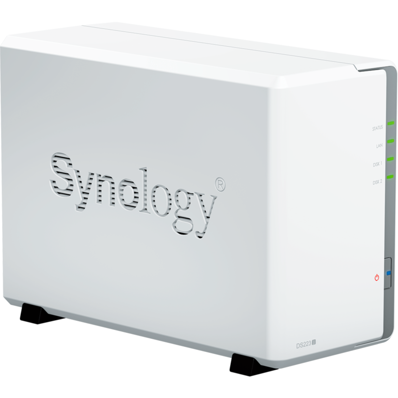 Synology DS223j NAS, weiß