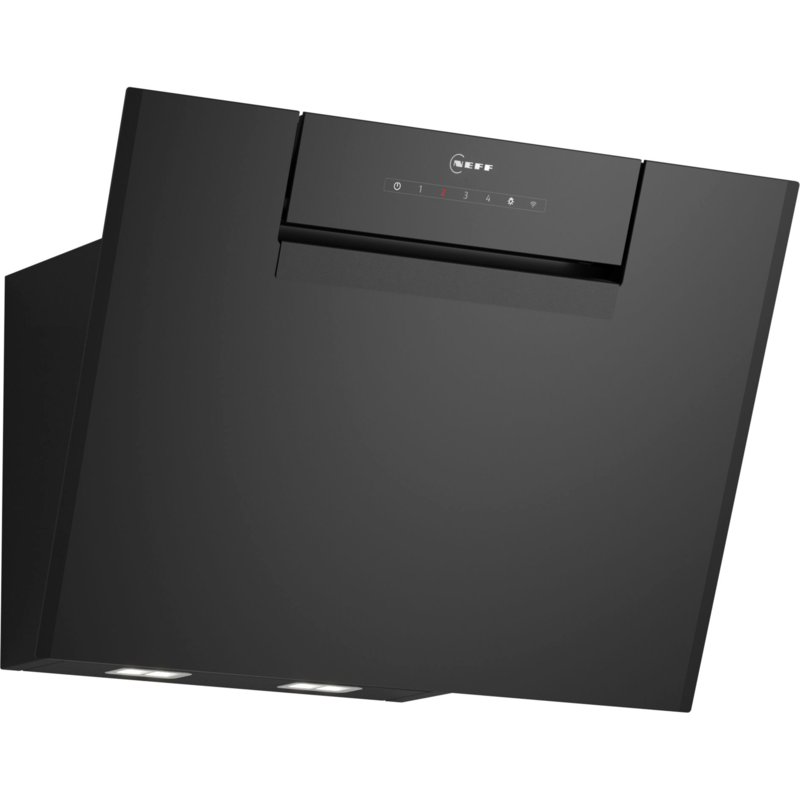 Neff D65JFN1S0 N 50 Dunstabzugshaube, schwarz, 60 cm, Home Connect
