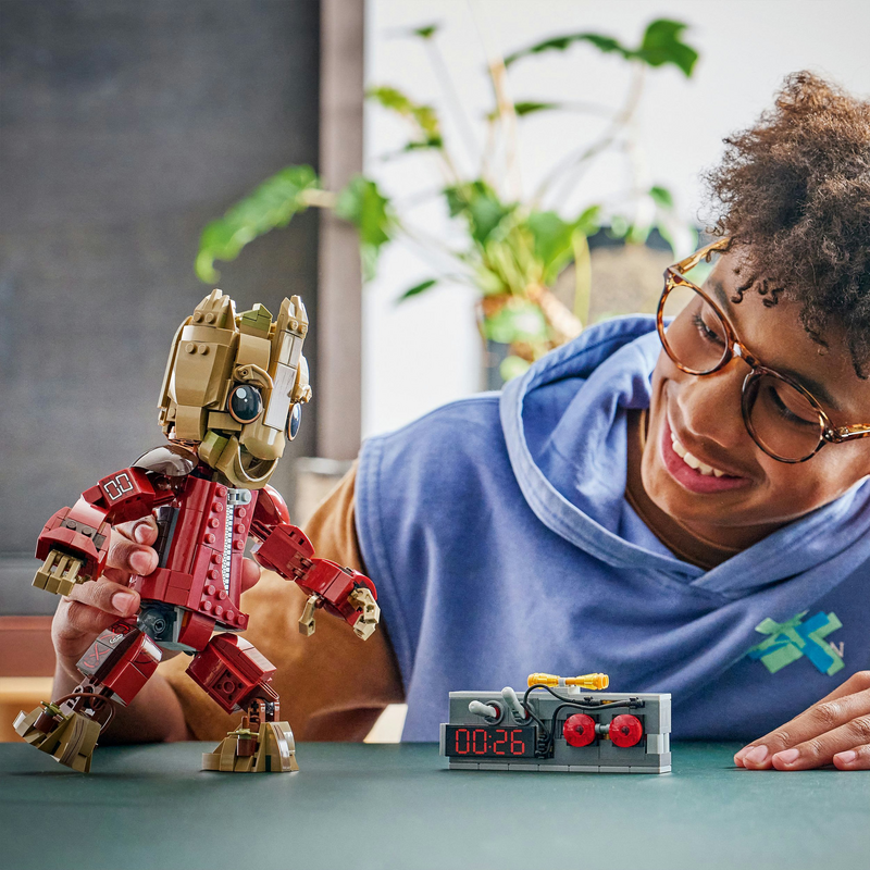 LEGO Marvel Super Heroes Groot im Ravager-Outfit Konstruktionsspielzeug
