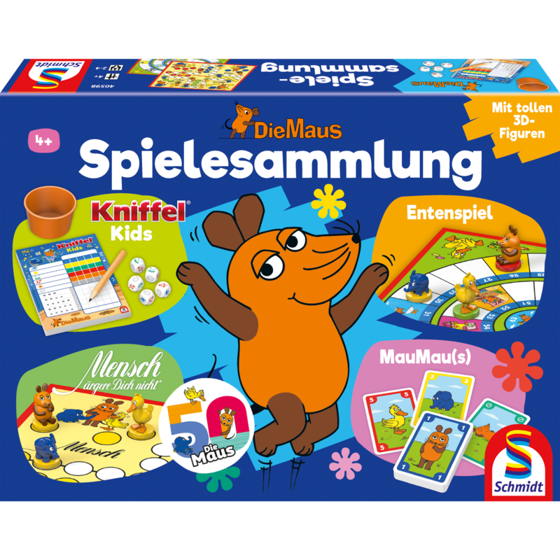 Schmidt Spiele Die Maus Spielesammlung Brettspiel