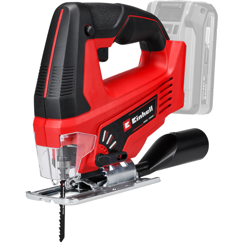 EINHELL Power X-Change Akku-Stichsäge TC-JS 18 Li-Solo, 18Volt, rot/schwarz
