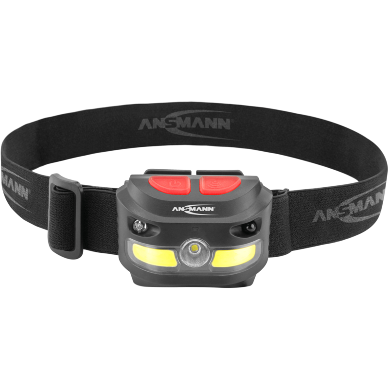 Ansmann Stirnlampe HD250RS LED-Leuchte, schwarz