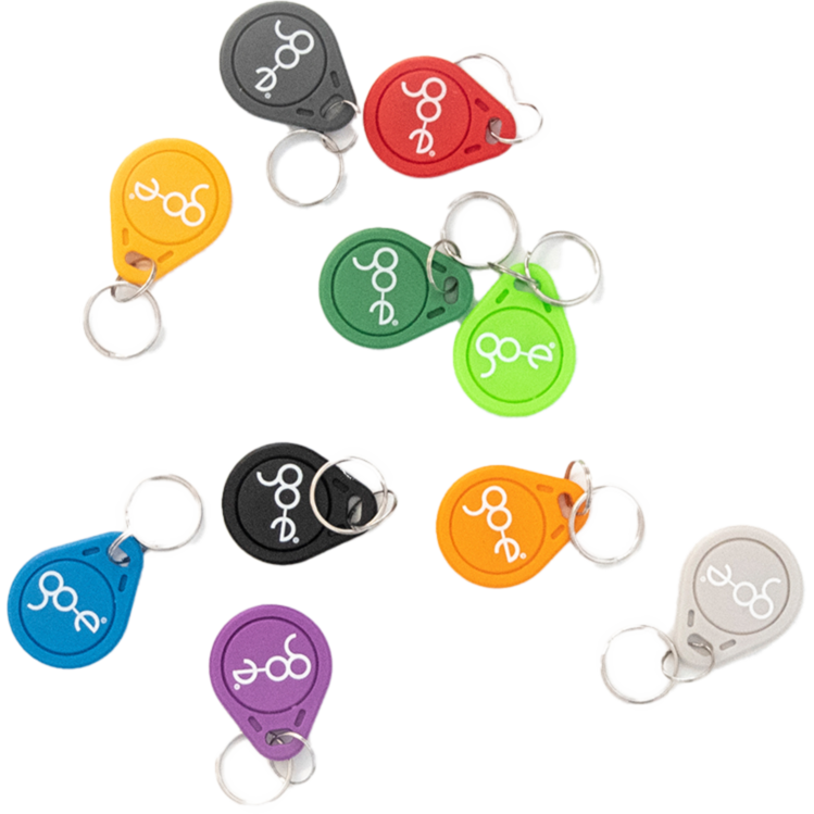 go-e RFID TAGS Proximity-Schlüssel, 10 Stück