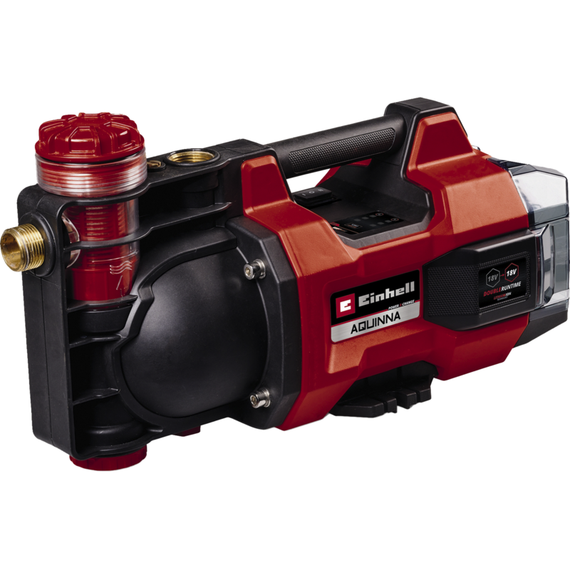 EINHELL Power X-Change Akku-Gartenpumpe AQUINNA 18/30 F LED, 18Volt Pumpe