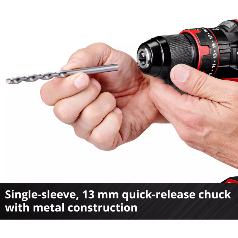 EINHELL Power X-Change Akku-Schlagbohrschrauber TE-CD 18/44 Li-i, 18Volt