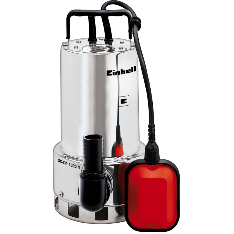 EINHELL Schmutzwasserpumpe GC-DP 1020 N Tauch- / Druckpumpe, edelstahl, 1.000