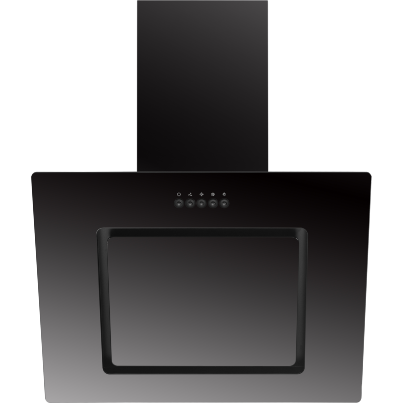 Respekta CH 22010 SBZ Dunstabzugshaube, schwarz, 60 cm