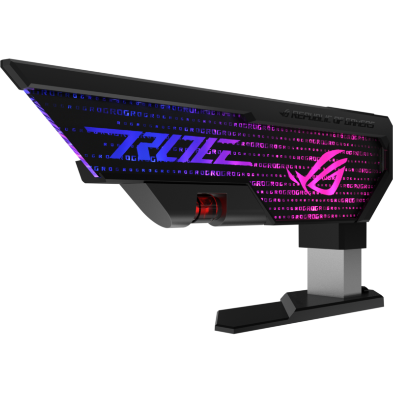 ASUS ROG Herculx Grafikkartenhalterung Black Halterung, schwarz, AURA Sync