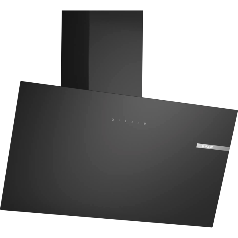 Bosch Home DWK85DK60 Serie 2 Dunstabzugshaube, schwarz, 80 cm