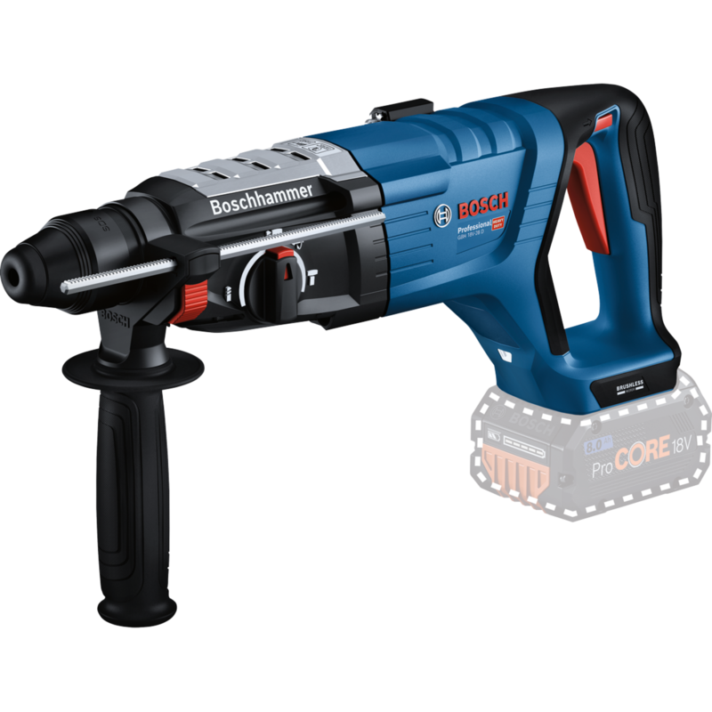 Bosch Professional Akku-Bohrhammer GBH 18V-28 D Professional solo, 18Volt