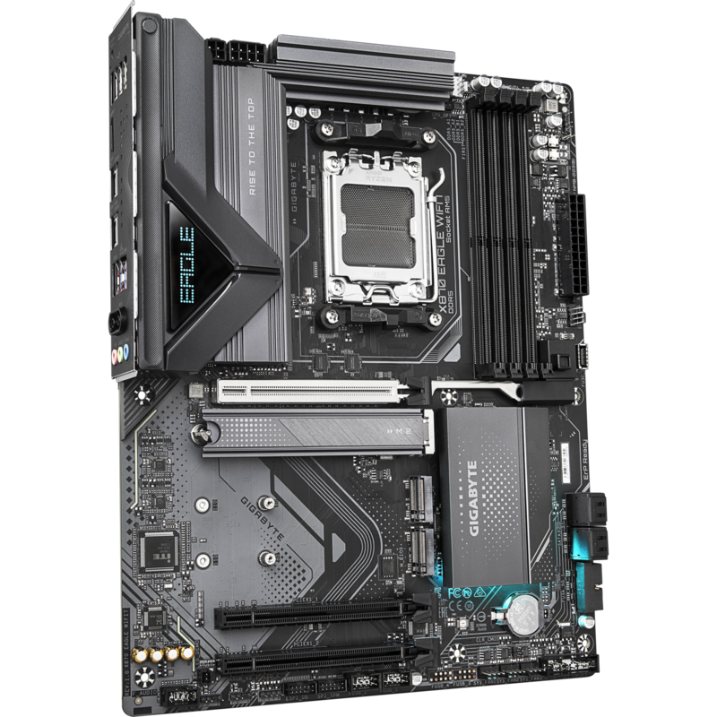 GIGABYTE X870 EAGLE WIFI7 Mainboard, schwarz/grau, Gebraucht