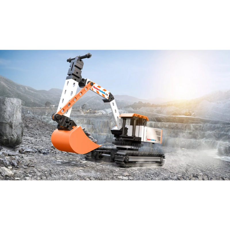 fischertechnik Bagger Konstruktionsspielzeug