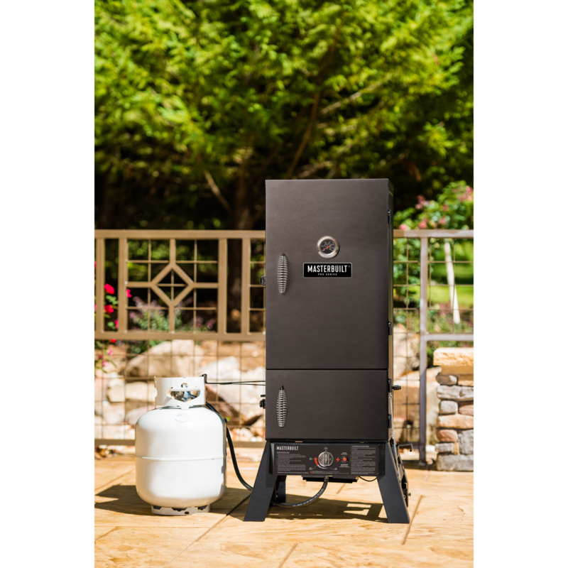 Masterbuilt MDS 230S Dual Fuel Smoker, schwarz, Gebraucht