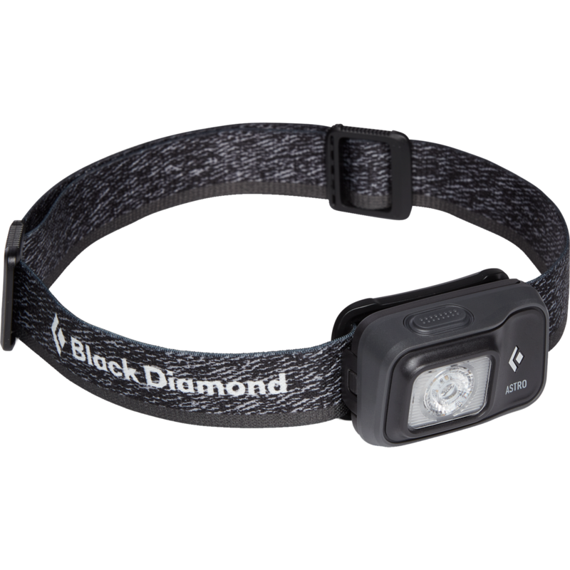 Black Diamond Stirnlampe Astro 300 LED-Leuchte, dunkelgrau