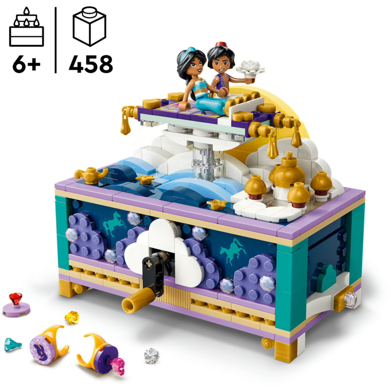 LEGO Disney Princess Jasmins Schmuckkästchen Konstruktionsspielzeug