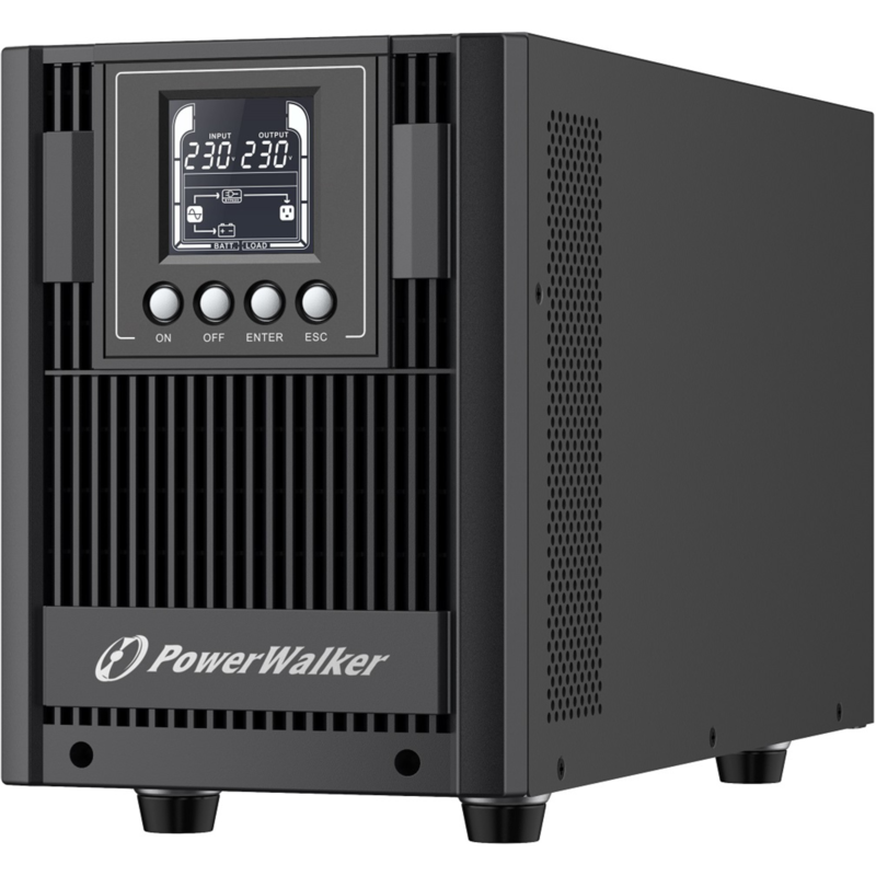 BlueWalker PowerWalker VFI 2000 AT USV, schwarz, 3x Schutzkontakt