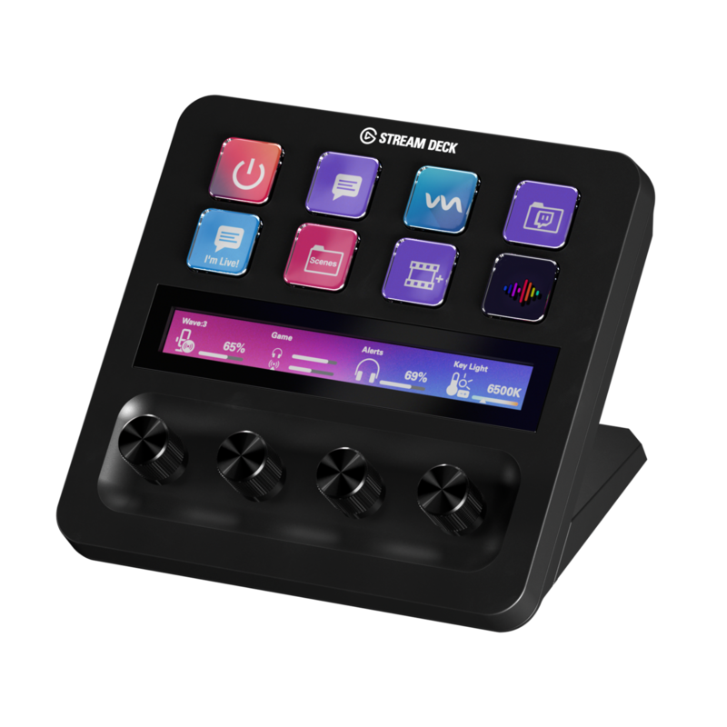 Elgato Stream Deck + Keypad, schwarz