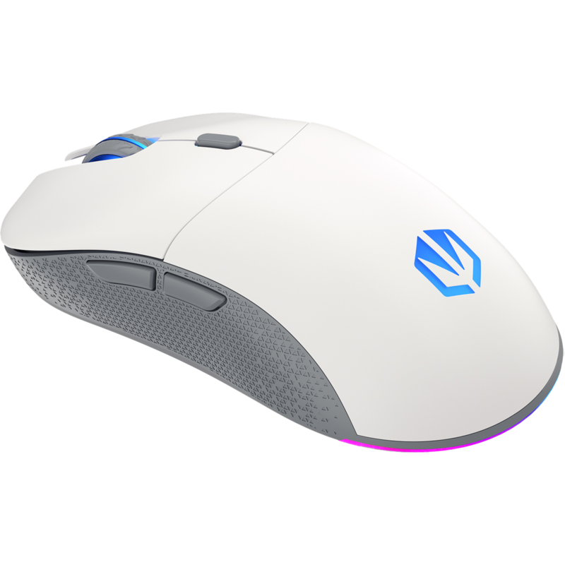 ENDORFY Gem Plus Wireless Onyx White Gaming-Maus, weiß/grau