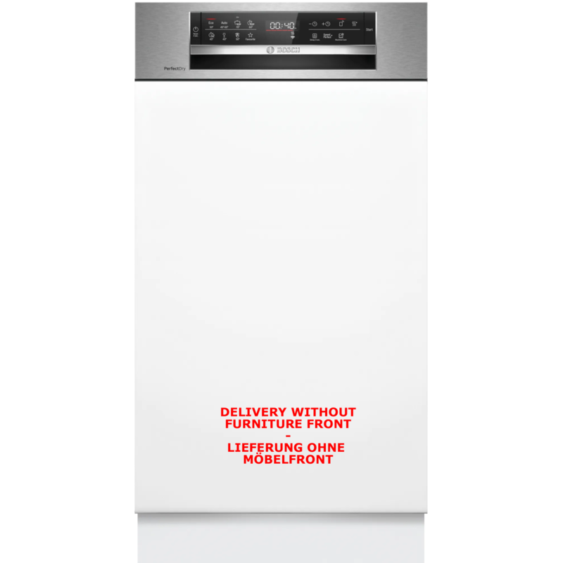 Bosch Home SPI6ZMS29E Serie 6 Spülmaschine, edelstahl (gebürstet), 45 cm, Home