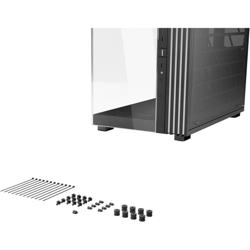 be quiet! Light Base 900 DX Big-Tower-Gehäuse, schwarz, Tempered Glass x 2, Gebraucht