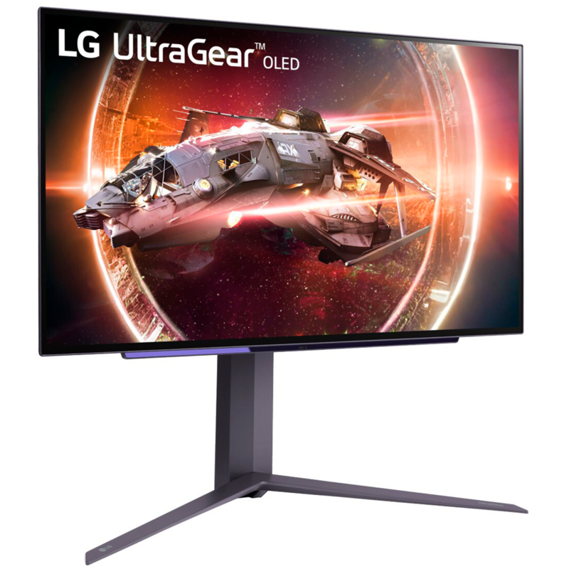 LG UltraGear 27GS95QX-B.AEU Gaming-Monitor, schwarz, QHD, OLED, NVIDIA G-SYNC