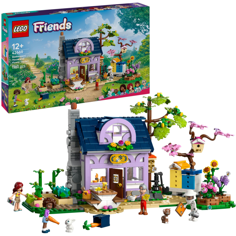 LEGO Friends Haus und Blumengarten der Imker Konstruktionsspielzeug