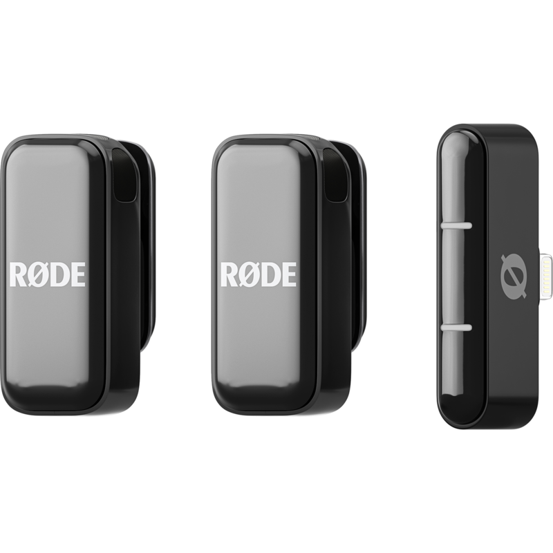 Rode Microphones Wireless Micro Lightning Mikrofon, schwarz