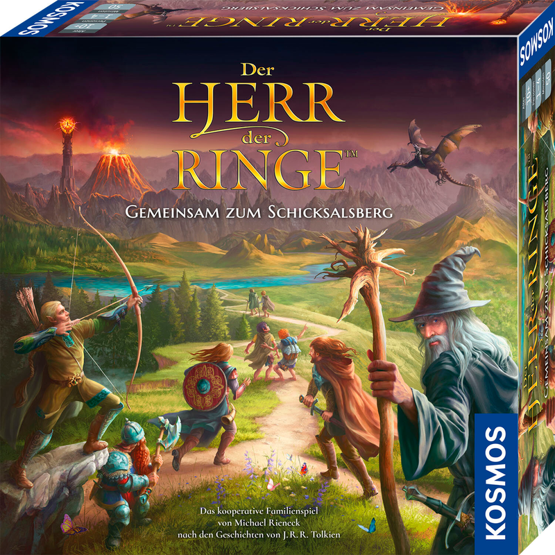 Kosmos Der Herr der Ringe - Gemeinsam zum Schicksalsberg Brettspiel
