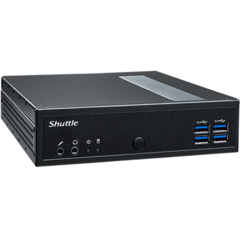 Shuttle XPC slim DL30N Barebone, schwarz, ohne Betriebssystem