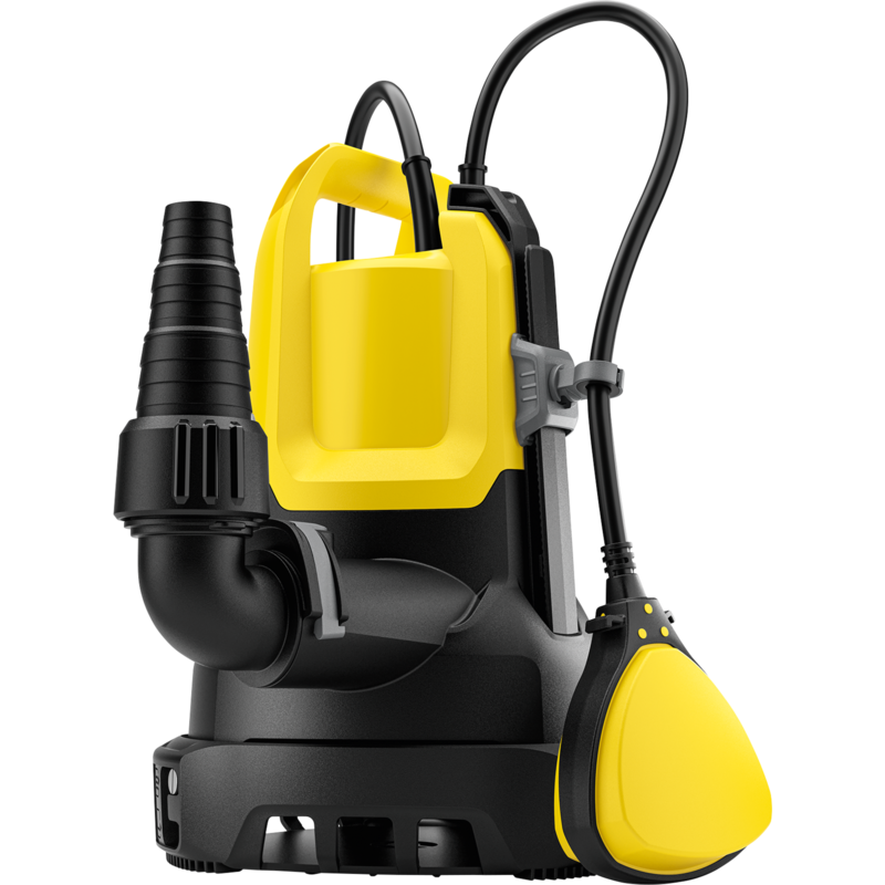 Kärcher Tauchpumpe SP 16.000 Dual Tauch- / Druckpumpe, schwarz/gelb, 550 Watt