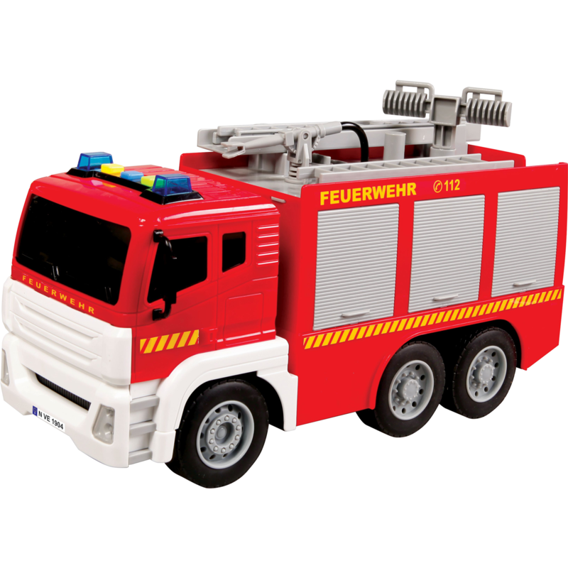 Speedzone D/C Feuerwehr mit Licht und Sound Spielfahrzeug