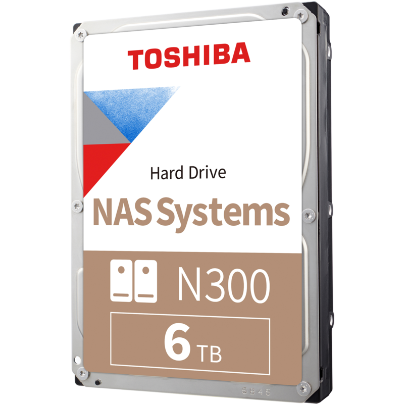 Toshiba N300 6 TB Festplatte, SATA 6 Gb/s, 3,5"