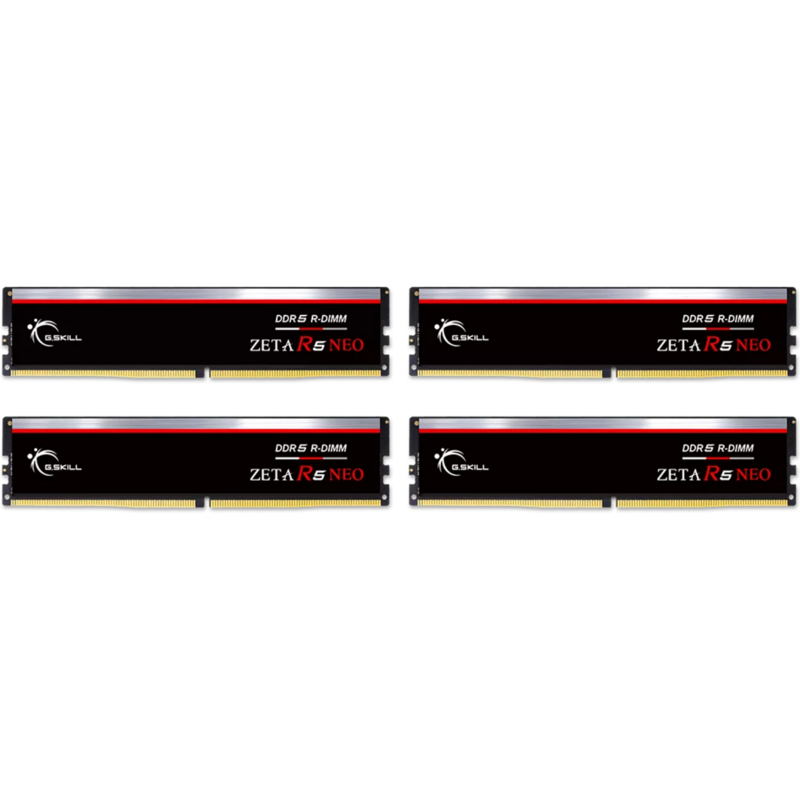 G.Skill RIMM 128 GB DDR5-6400 (4x 32 GB) Quad-Kit Arbeitsspeicher, schwarz