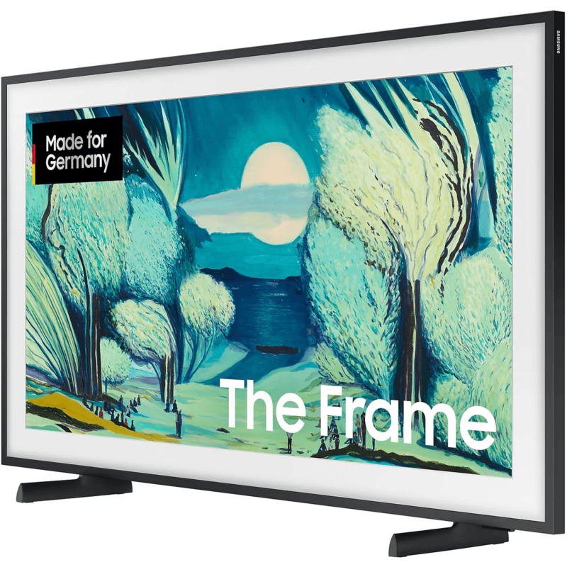 Samsung GQ43LS03FAUXZG The Frame QLED-Fernseher, schwarz, UltraHD/4K, Vision AI