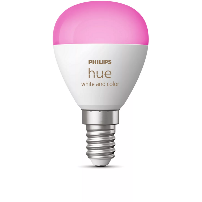 Philips HUE White & Color Ambiance E14 - Smarte Lampe Tropfenform - 470