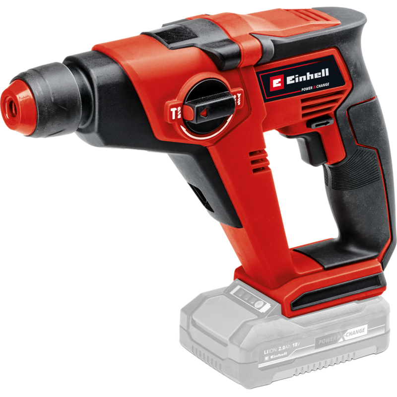 EINHELL Power X-Change Akku-Bohrhammer TE-HD 18/12 Li - Solo, 18Volt