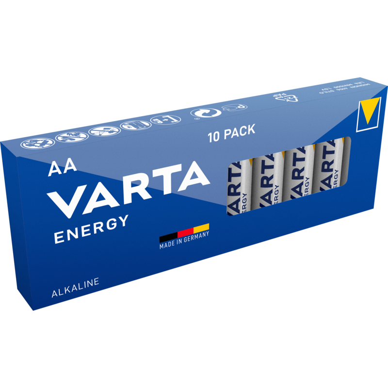 VARTA Energy Batterie, 10 Stück, AA