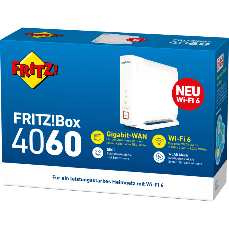 FRITZ! Box 4060 Router, Gebraucht