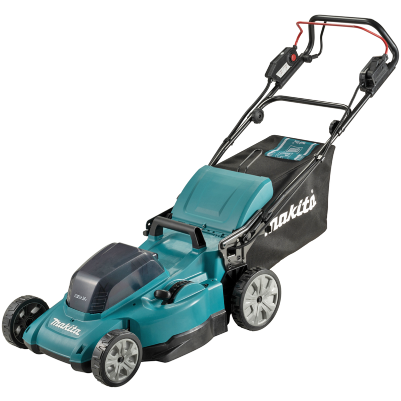 Makita Akku-Rasenmäher DLM481Z, 36Volt (2x18Volt), blau/schwarz, ohne Akku und