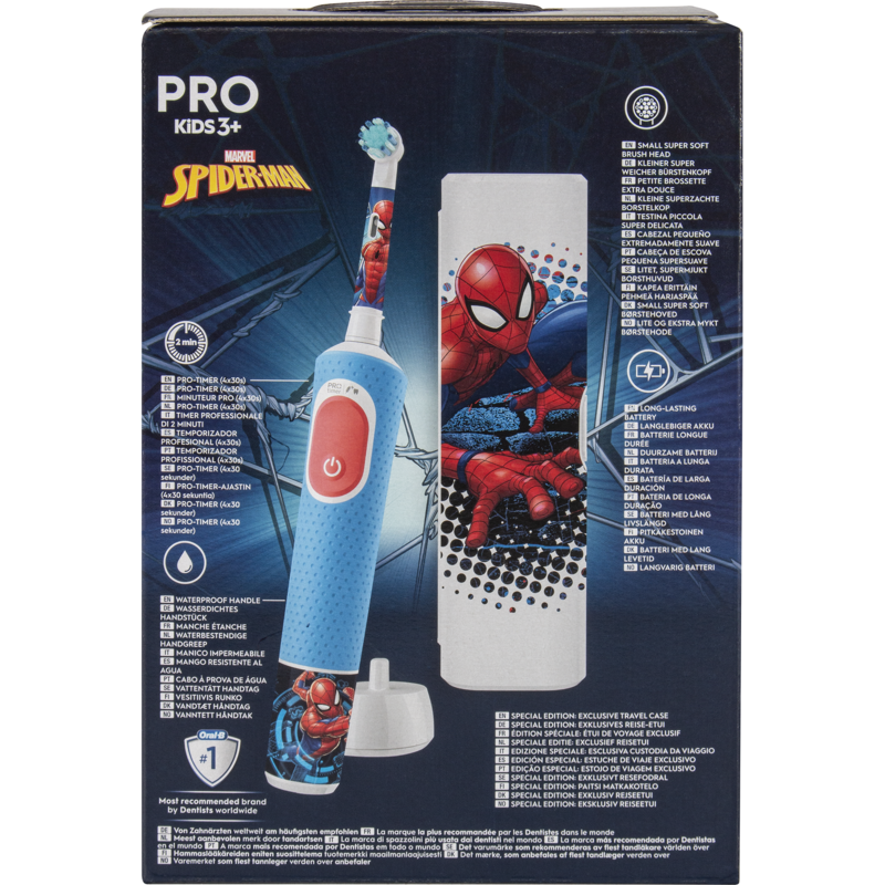 Oral-B Oral-B Vitality Pro 103 Kids Spiderman mit Reiseetui Elektrische