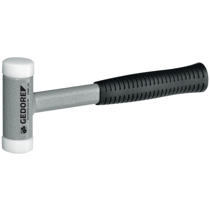 GEDORE Rückschlagfreier Schonhammer 248 ST-50 Hammer, schwarz/silber, Ø 50mm