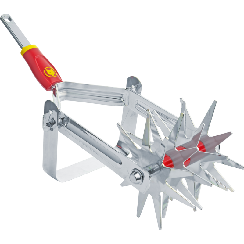 WOLF-Garten Gartenfräse DA-S, multi-star Hacke, rot/gelb, 15cm