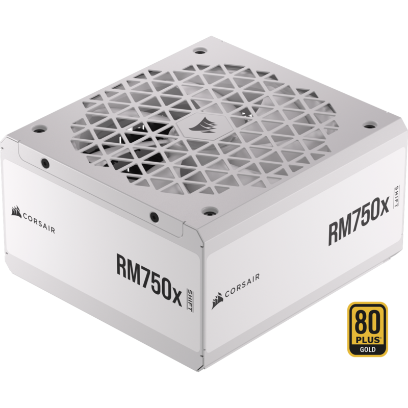 Corsair RM750x SHIFT White PC-Netzteil, weiß, 1x 12-Pin High Power GPU, 2x PCIe