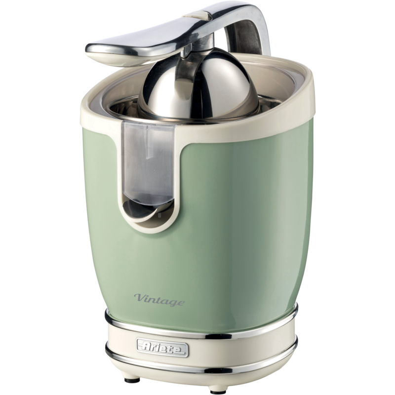 Ariete Vintage Zitruspresse , hellgrün/creme, 85 Watt