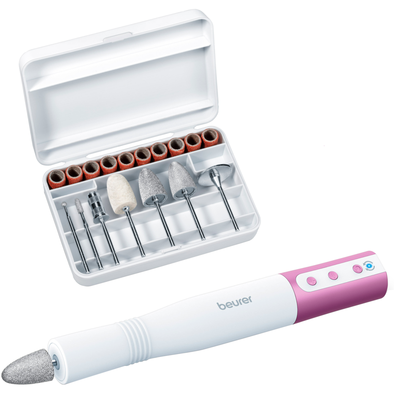 Beurer MP 52 Nagelpflege, weiß/lila
