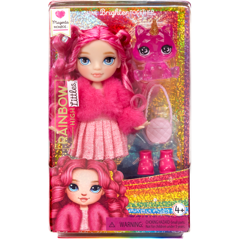MGA Entertainment Rainbow High Littles - Magenta (Pink) Puppe